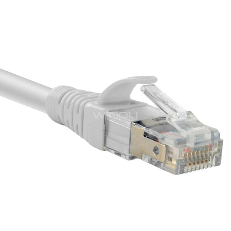 Cable Patch Nexxt de Interconexión RJ-45 (UTP, Cat6a, 91 cm, Gris)