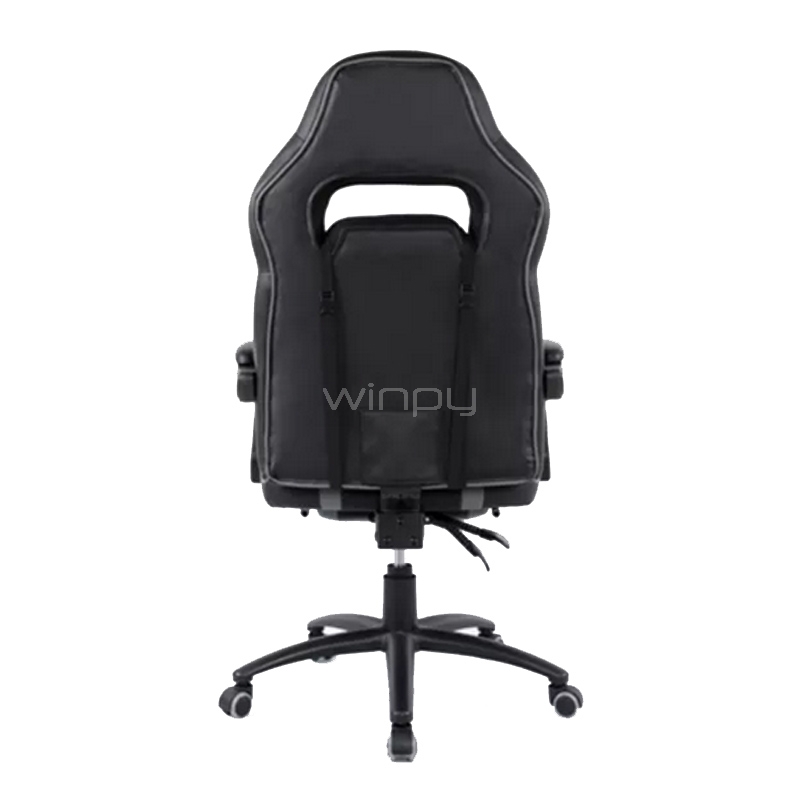 Silla Gamer CLIO Kaiteki (Ajustable, hasta 150Kg, Negro/Gris)