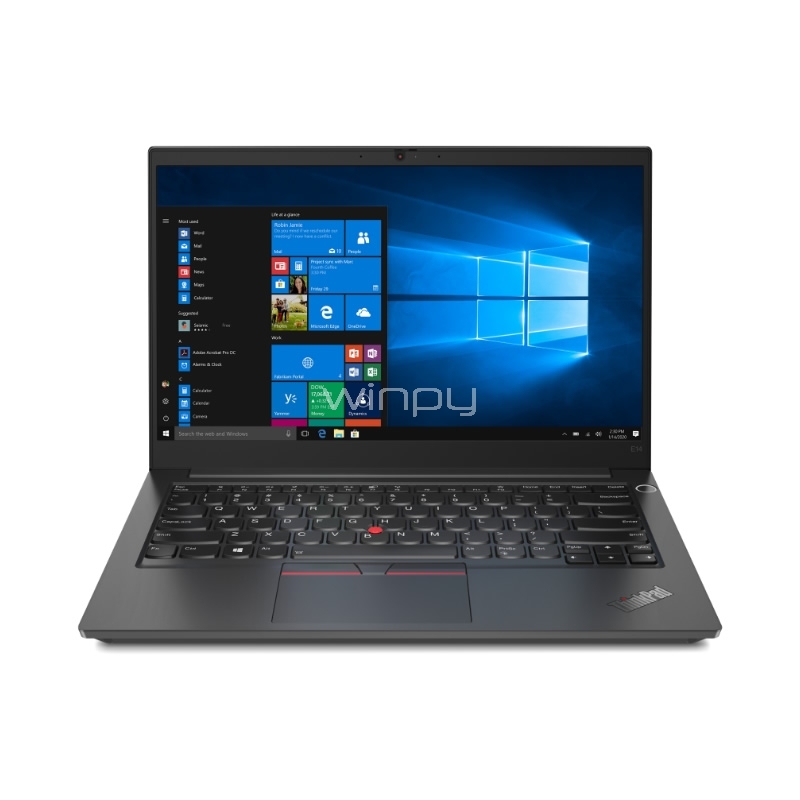 Notebook Lenovo ThinkPad E14 de 14“ (i3-1115G4, 8GB RAM, 512GB SSD, Win10 Pro)