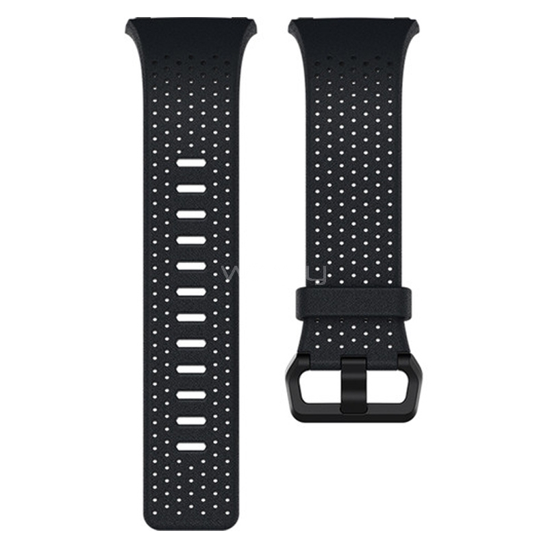 Correa Fitbit Leather para Ionic Watch (Tamaño S, Midnight Blue)