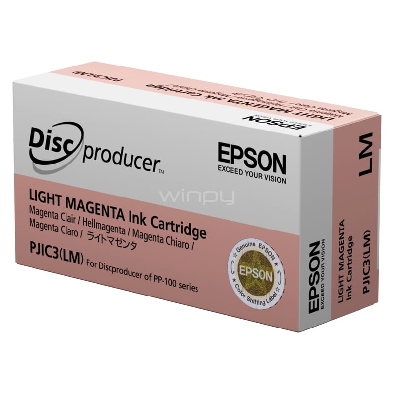 Cartucho de Tinta Epson para Discproducer PP-100 Series (Magenta Claro)