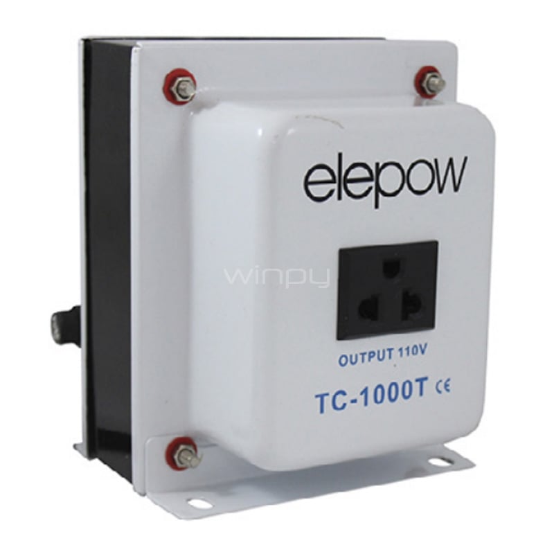 Auto Transformador ELEPOW 1000W (220V a 110V)