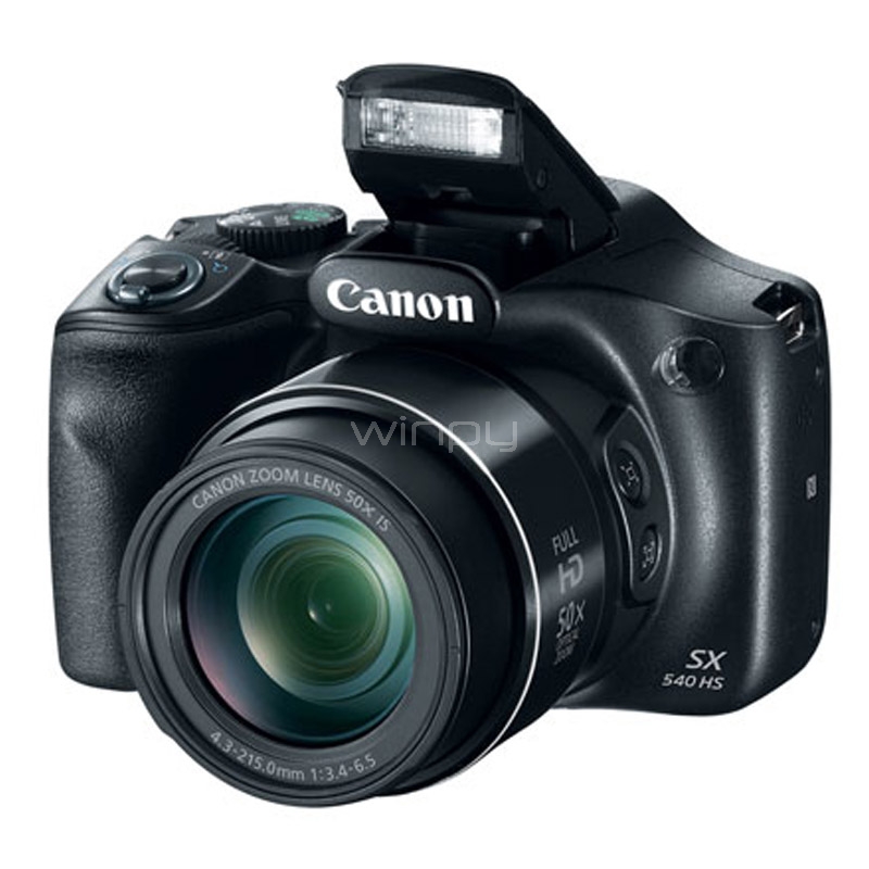 Cámara Fotográfica Canon PowerShot SX540 HS (20.3 MP, Full HD, Sensor CMOS)