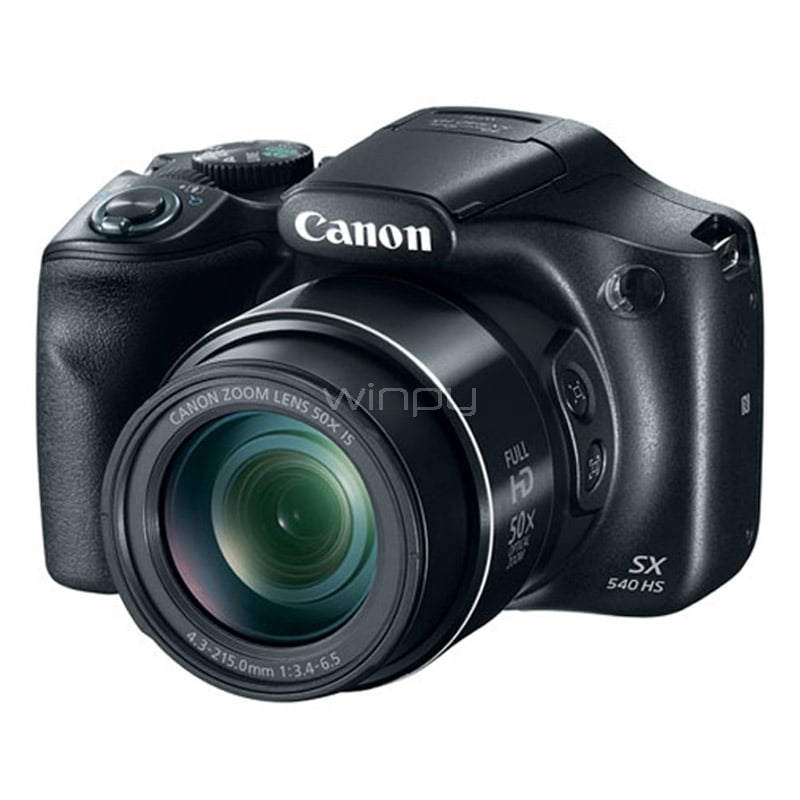 Cámara Fotográfica Canon PowerShot SX540 HS (20.3 MP, Full HD, Sensor CMOS)