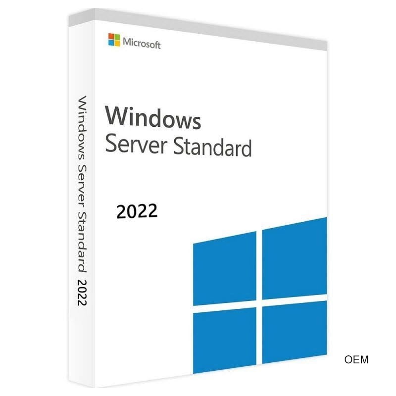 Licencia Microsoft Windows Server 2022 OEM (DVD, 64-bit, Español)