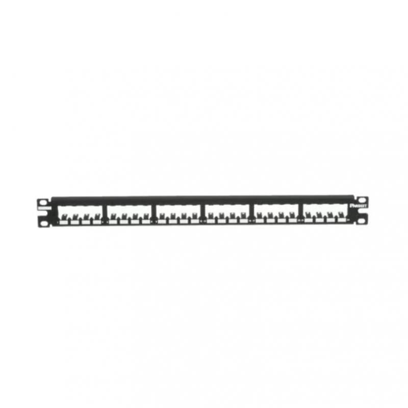 Patch Panel Panduit Mini-Com de 24 puertos (Metal, Blindado, 1 RU)