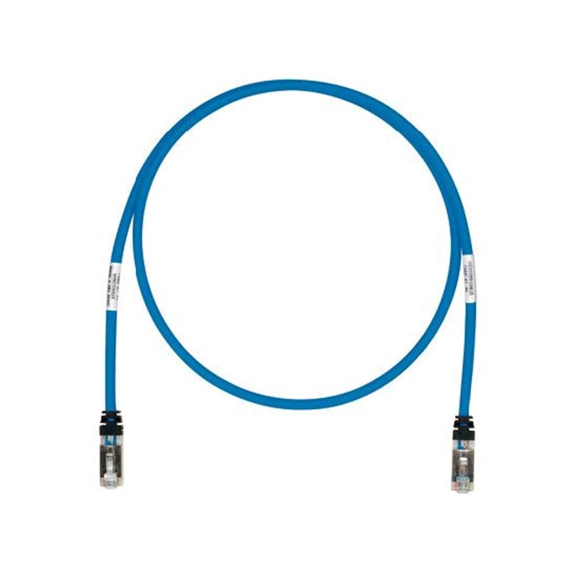 Cable Patch Panduit de 1 metro (Cat 6A, 26 AWG, Azul)