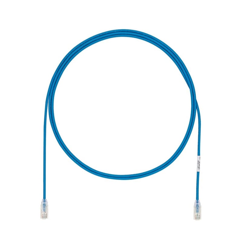 Cable Patch Panduit de 2 metro (Cat 6A, 28 AWG, CM/LSZH, Azul)