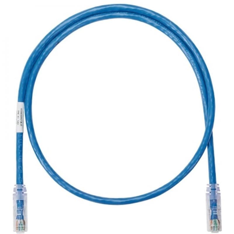 Cable Patch Panduit de 2.1 metros (UTP Cat 6, 28 AWG, Azul)