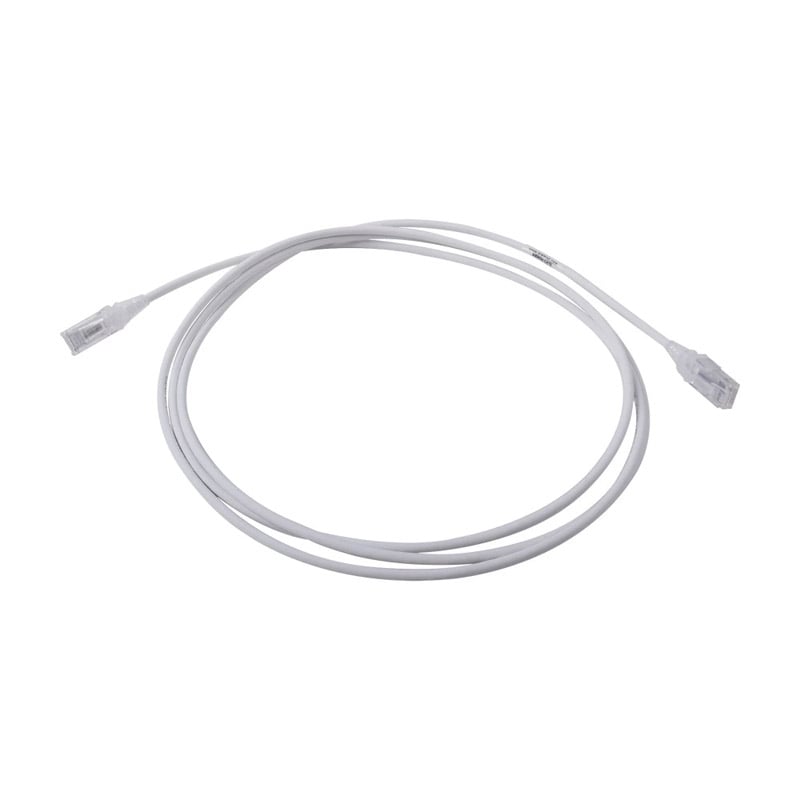 Cable Patch Panduit de 2.1 metros (UTP, Cat 6A, 28 AWG, Blanco)