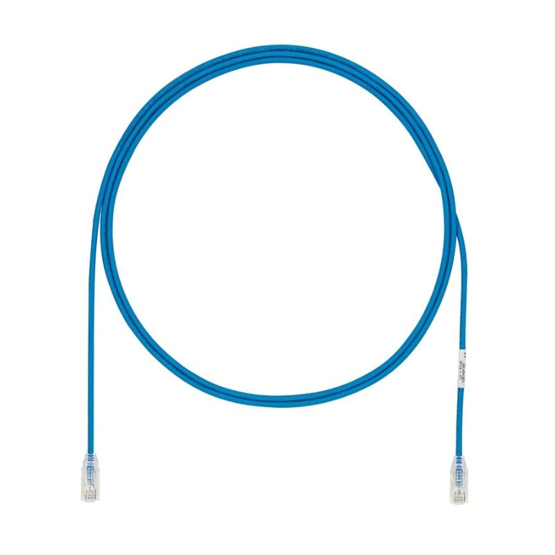 Cable Patch Panduit de 2.1 metros (UTP Cat 6A 28 AWG, Azul)