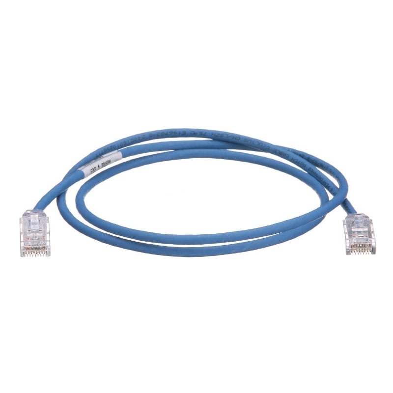 Cable Patch Panduit de 90cm (UTP Cat 6, 28 AWG, Azul)