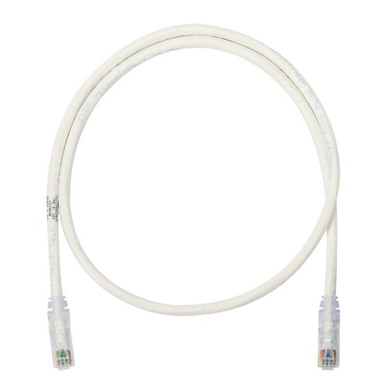 Cable Patch Panduit de 2.1 metros (Cat 6 24 AWG UTP, Blanco)