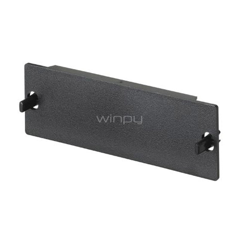 Panel Panduit para Adaptador de Fibra (Negro)