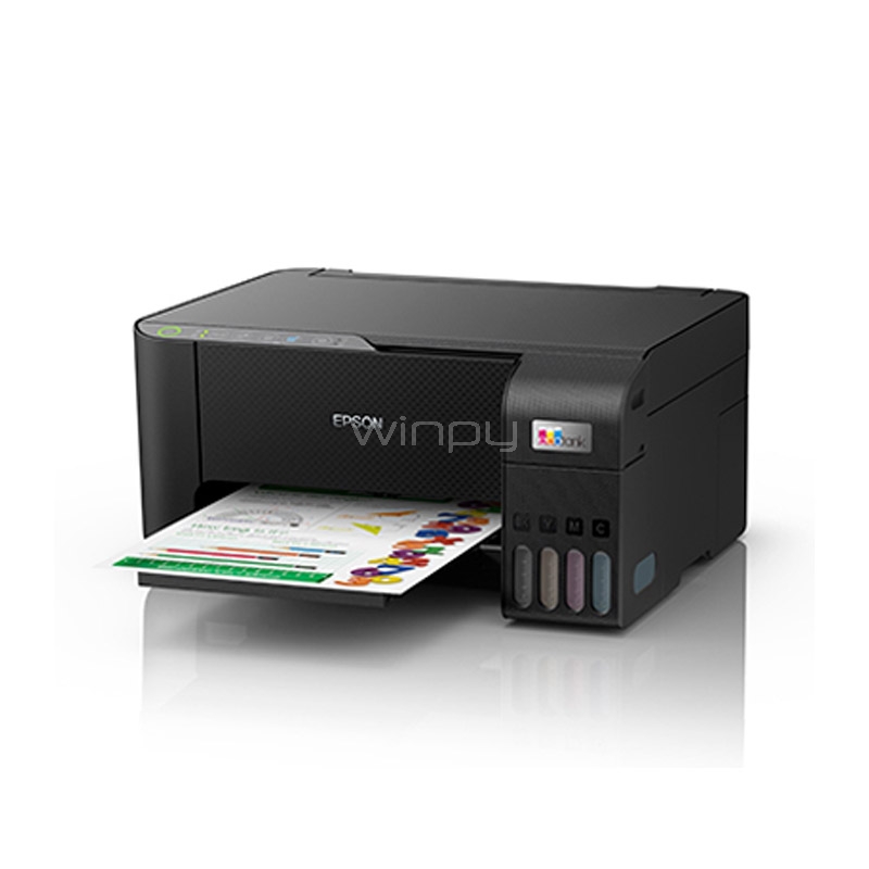 Multifuncional Epson Ecotank L3250 (Color, 15ppm, 1440dpi, Wi-Fi/USB)