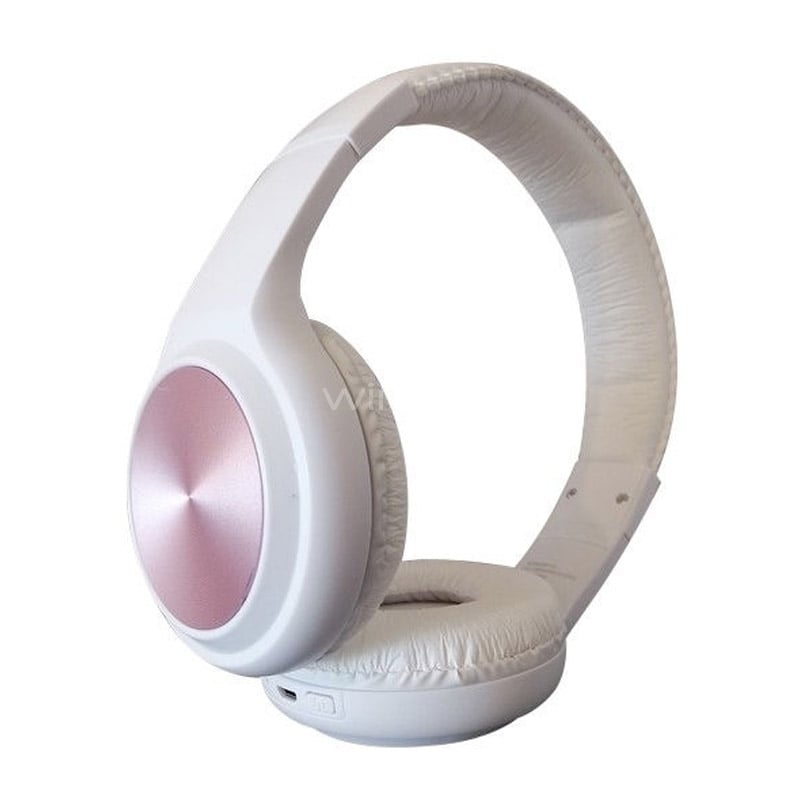 Audífonos Vivitar USA Inalámbricos (Bluetooth, Blanco)