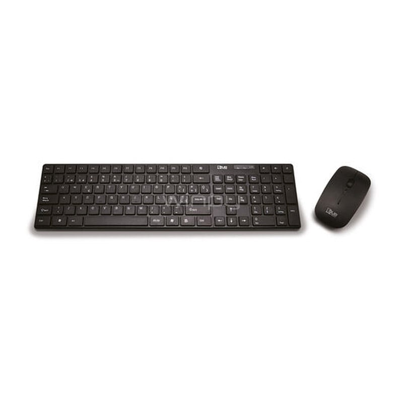 Kit Teclado+Mouse Vivitar WFH4002 (Español, Negro)