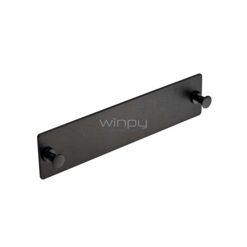 Panel Cierre Furukawa Ciego Lgx (Negro)