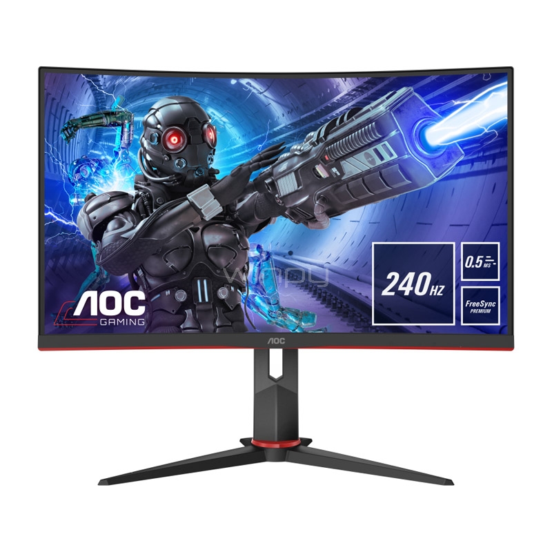 how do i turn on game mode on my aoc monitor