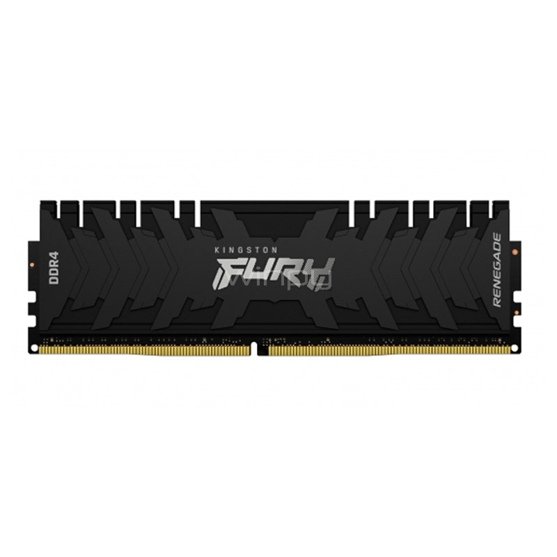 Memoria RAM Kingston Fury Renegade de 8GB (DDR4, 4000MHz, CL19, DIMM)