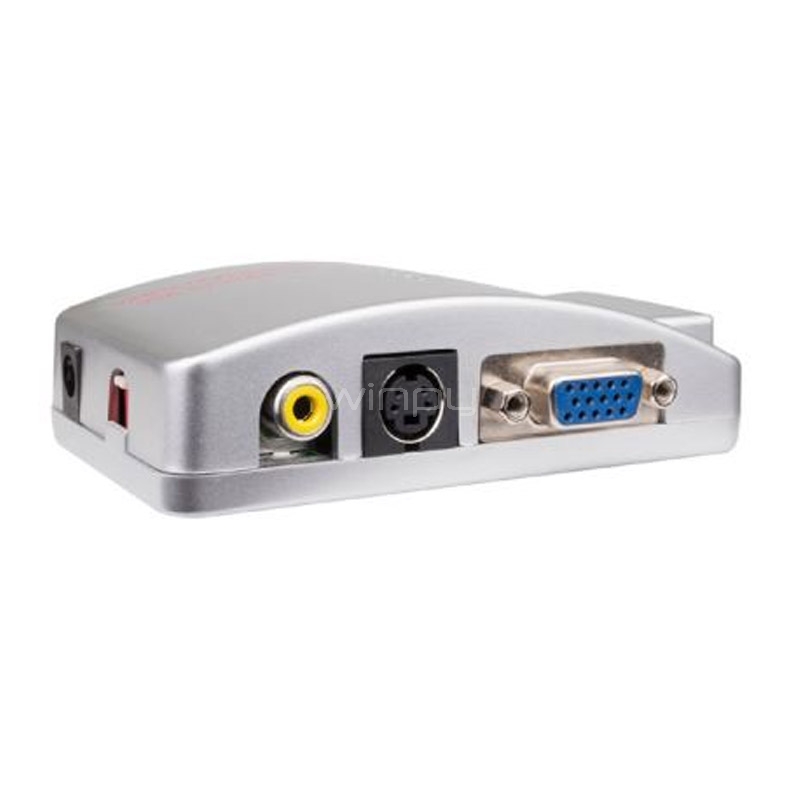 Convertidor de Video de VGA a RCA (Alta Resolución, Control de Zoom)