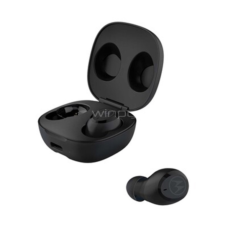 Auriculares Motorola Moto Buds Charge TWS (Bluetooth, IPX5, Negro) -  Winpy.cl
