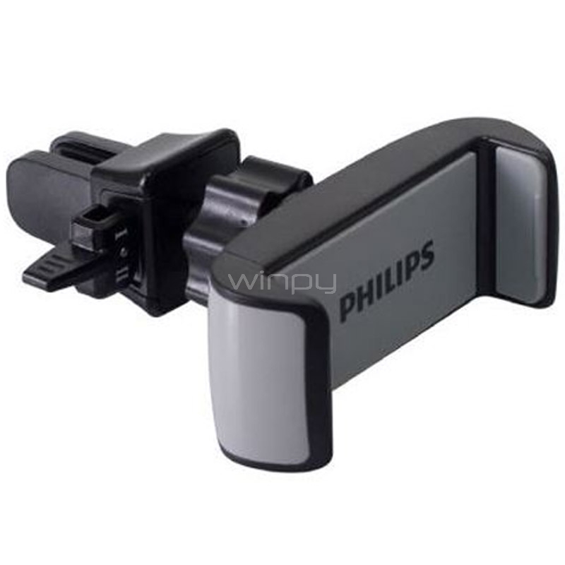 Soporte para Auto Philips DLK1411AB (hasta 80mm, Negro)