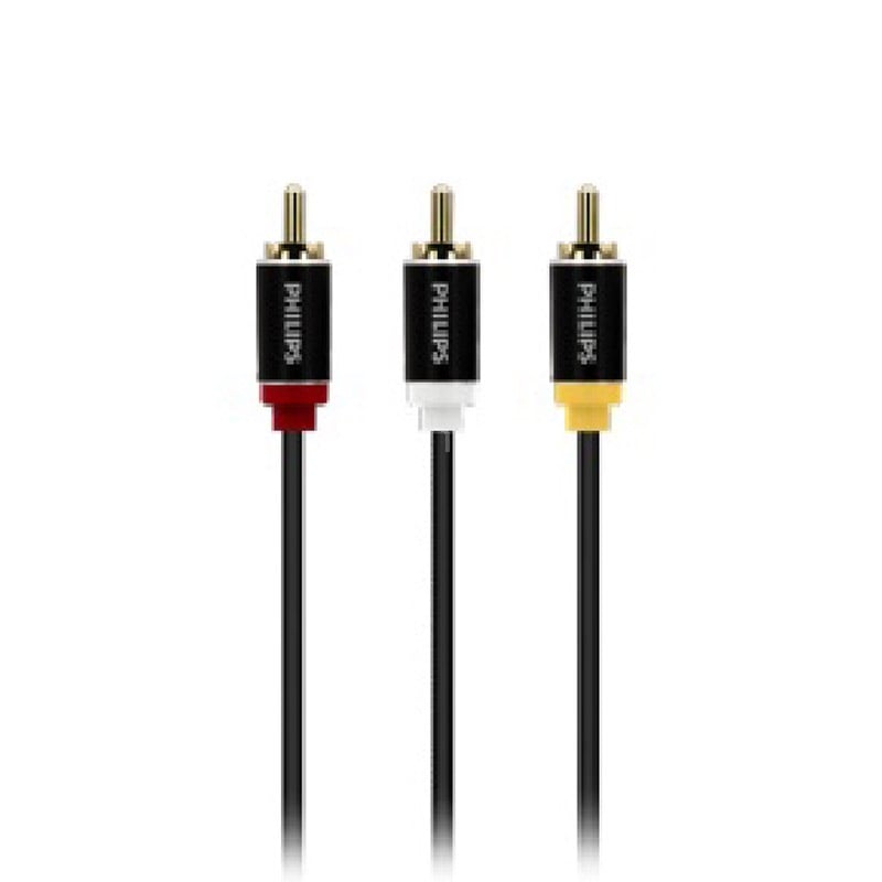 Cable RCA Philips SWA4131 Audio/Video (1.2 metros, Negro)