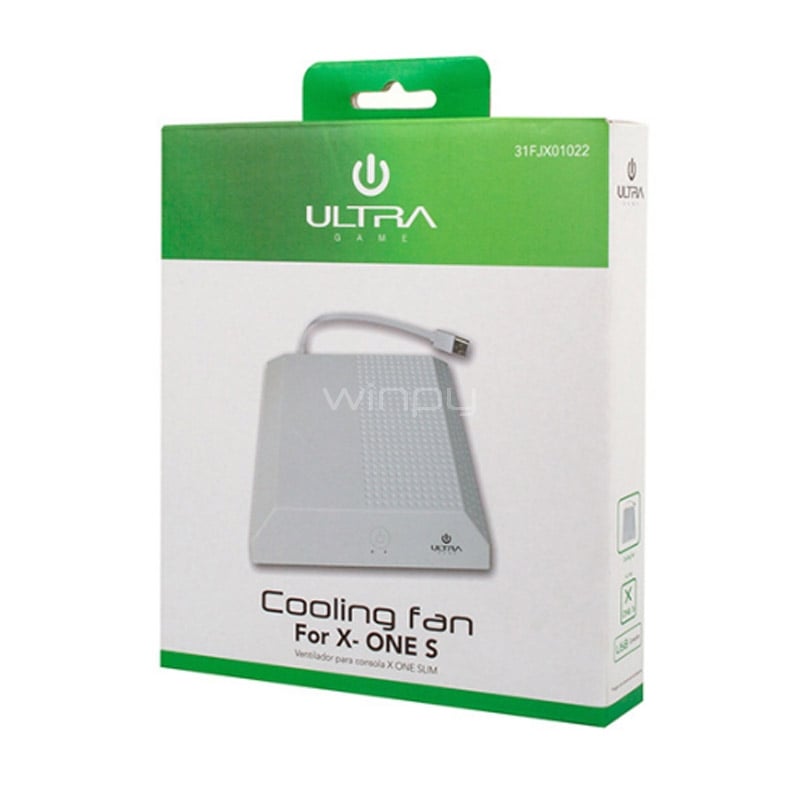 Cooler ULTRA para Xbox One Slim (USB, Blanco)