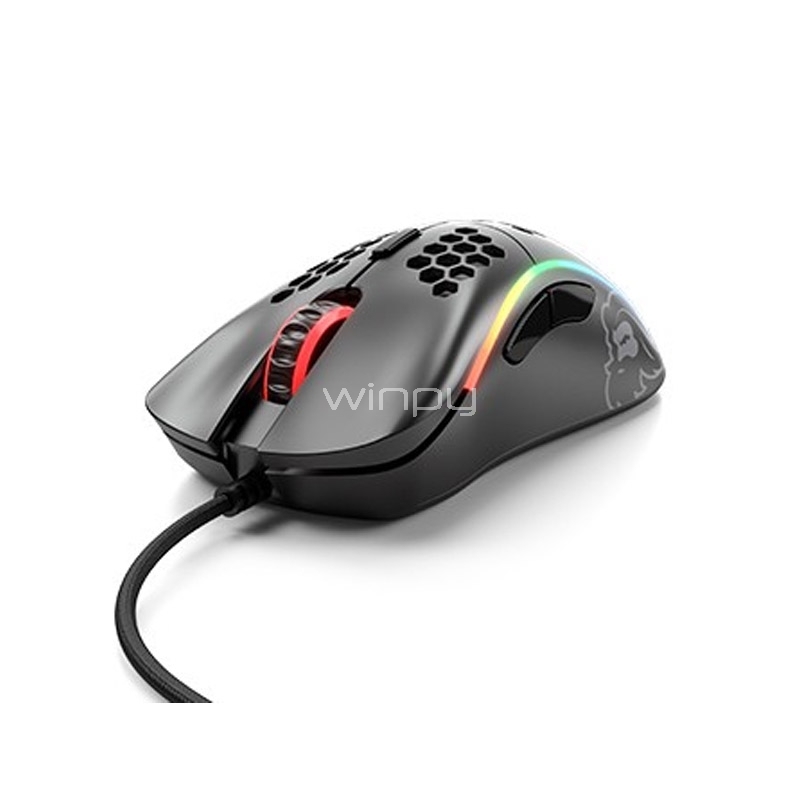 Mouse Gamer Glorious Model D (Pixart PMW-3360, 12.000dpi, Negro)