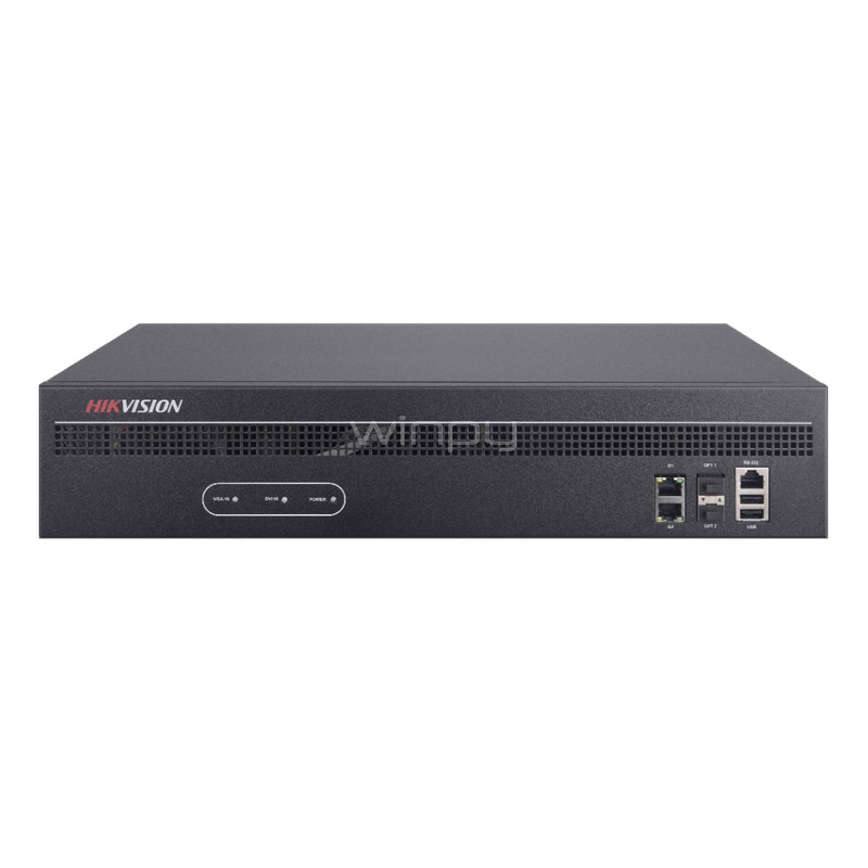 Decodificador Hikvision DS-6916UDI de 16 canales (24 MP, 4K, HDMI, BNC)