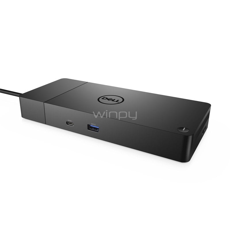 Estación de Acoplamiento Dell WD19S con USB-C (180W, Gigabit Ethernet, DP x2, HDMI)