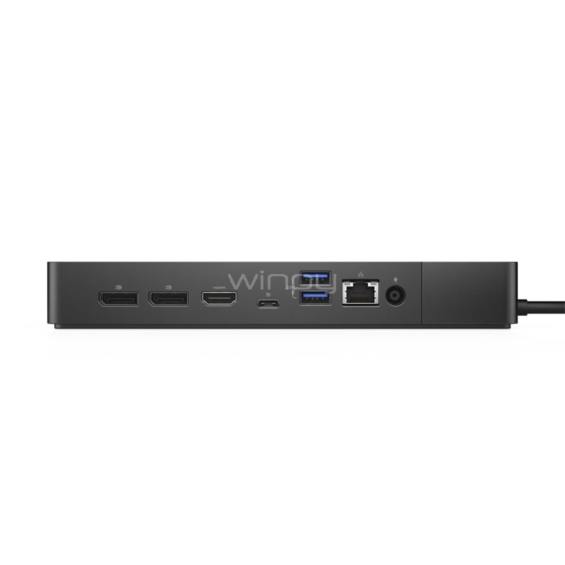 Estación de Acoplamiento Dell WD19S con USB-C (180W, Gigabit Ethernet, DP x2, HDMI)