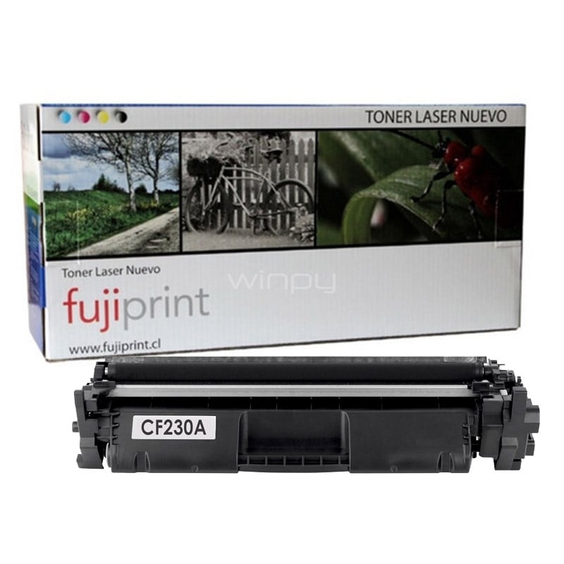 Toner FujiPrint CF230A para HP LaserJet Pro (Negro)