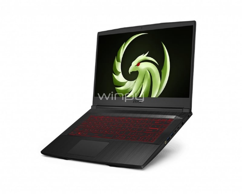 Notebook Gamer MSI Bravo 15 B5DD de 15.6“ (Ryzen 5 5600H, RX 5500M, 8GB RAM, 512GB SSD, Win10)