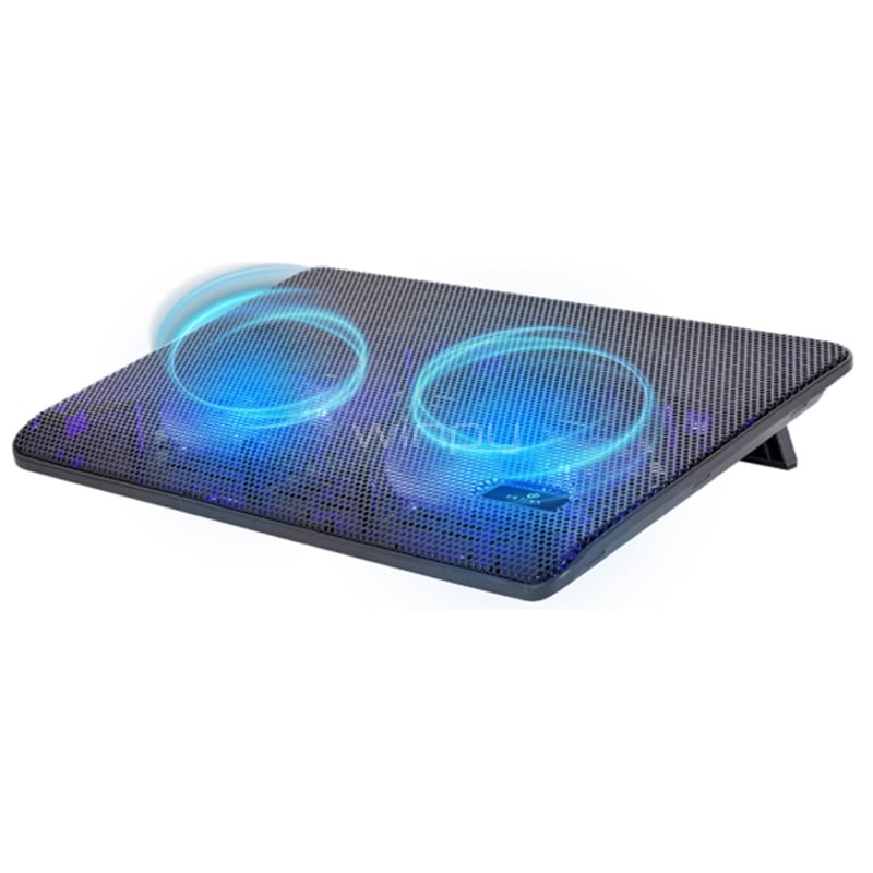 Cooler Notebook Ultra Drawer de 2 Ventiladores (hasta 15.6“, USB)