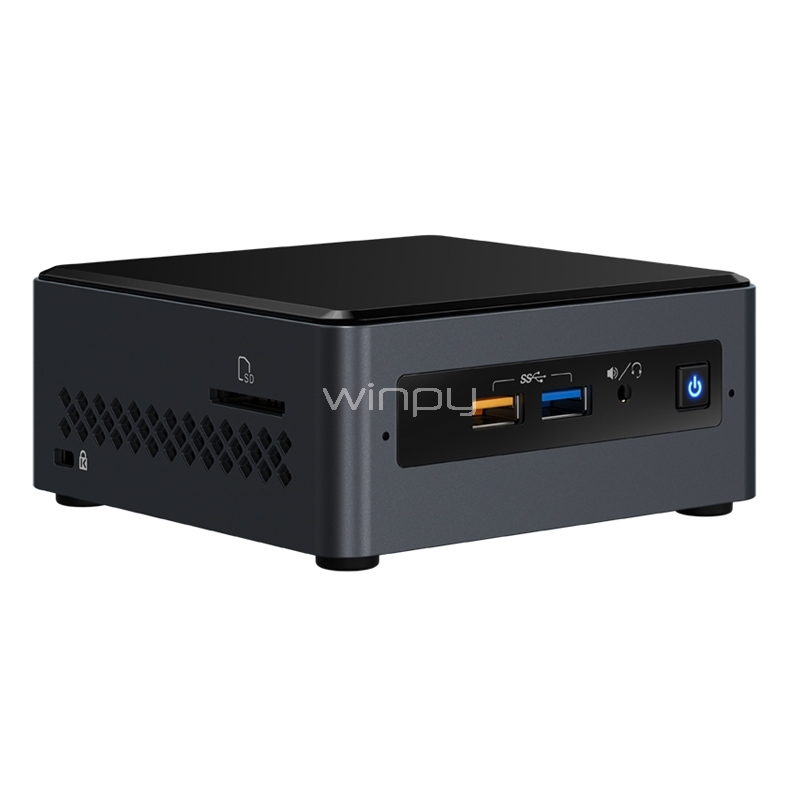 MiniPC Intel NUC NUC7CJYHN UCFF (J4005, DDR4 x2, HDD/SSD 2.5“, Wi-Fi AC/Bluetooth)