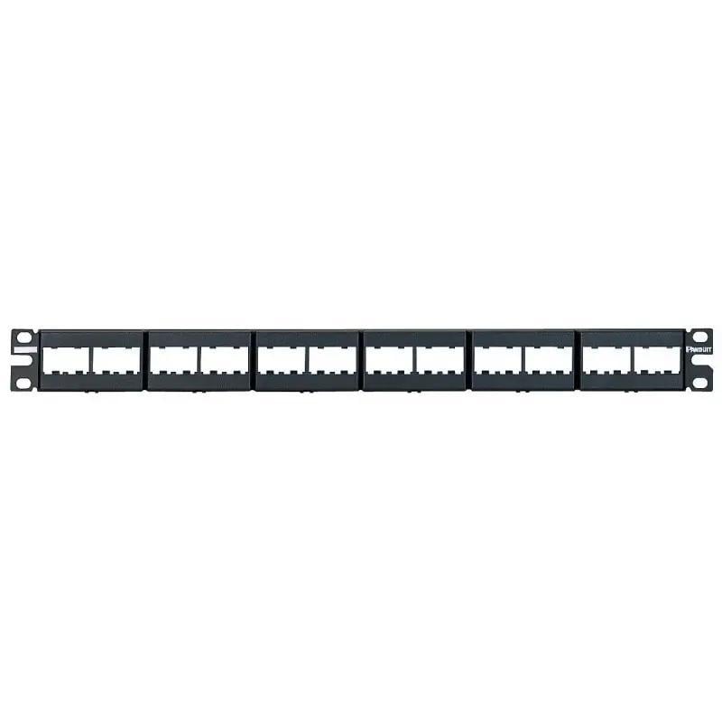Panel de Conexión Panduit Mini-Com de 24 puertos (1 RU, Sin blindaje)