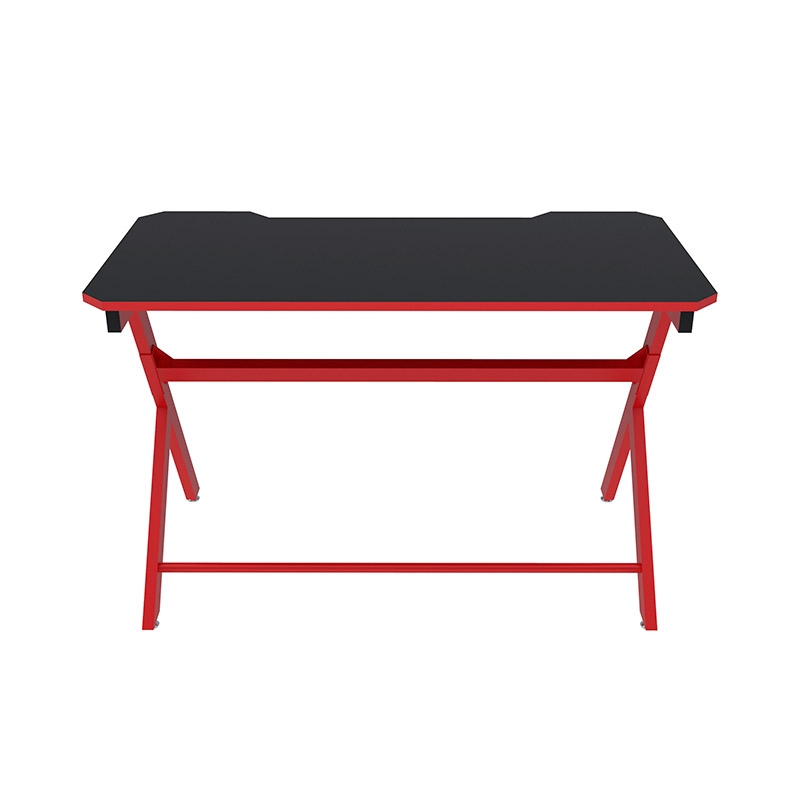 Mesa Gamer Xtech Red Wizard (hasta 40Kg, Negro/Rojo)