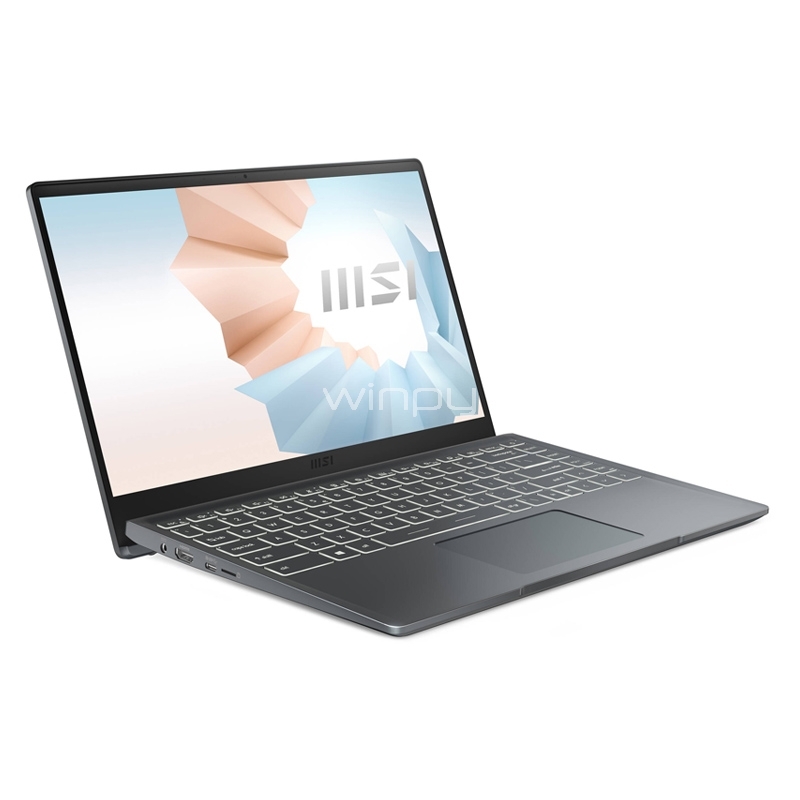 Notebook MSI Modern 14 B11MOU de 14“ (i5-1155G7, 16GB RAM, 256GB SSD, Win10)