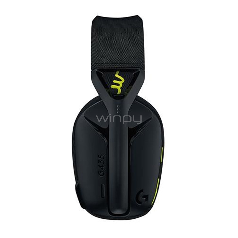 Audífonos Gamer Logitech G435 LIGHTSPEED (Dongle USB, Bluetooth, Negro)