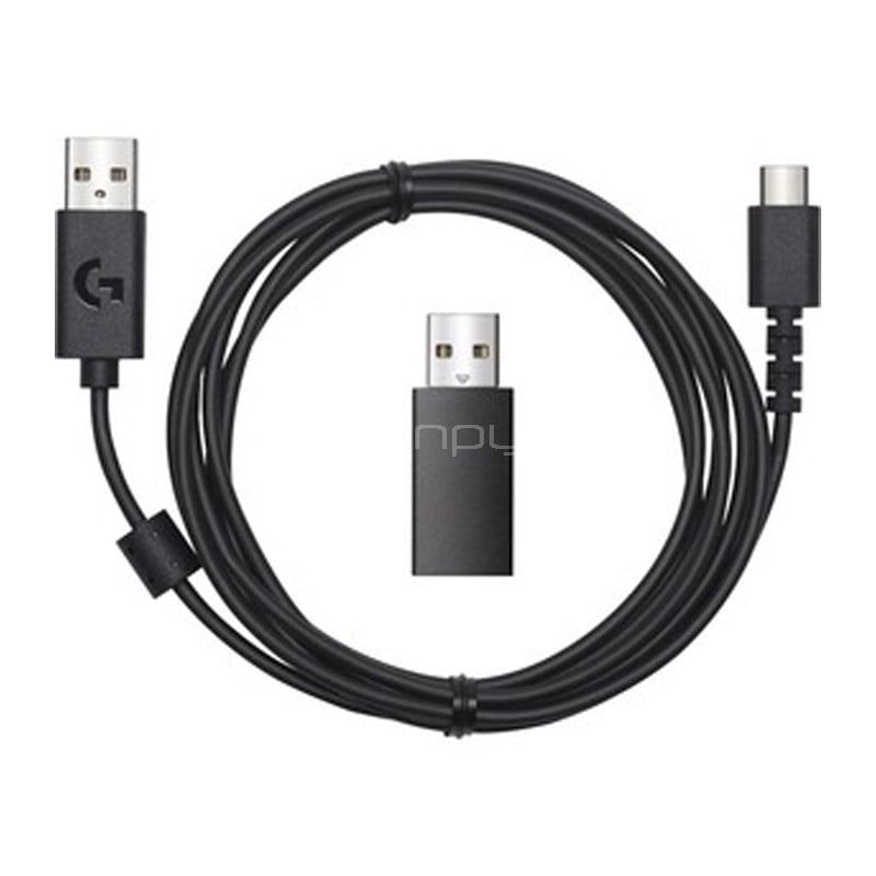 Audífonos Gamer Logitech G435 LIGHTSPEED (Dongle USB, Bluetooth, Blanco)