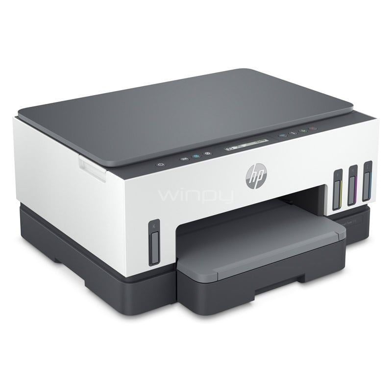 Multifuncional HP Smart Tank 720 Dúplex (Color, 9 ppm, 1200 ppp, Wi-Fi/Bluetooth/USB)
