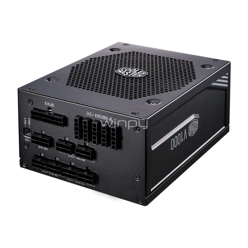 Fuente de Poder Coolermaster V1000 Platinum de 1000 Watts (Certificada 80+ Platino, Modular, ATX)