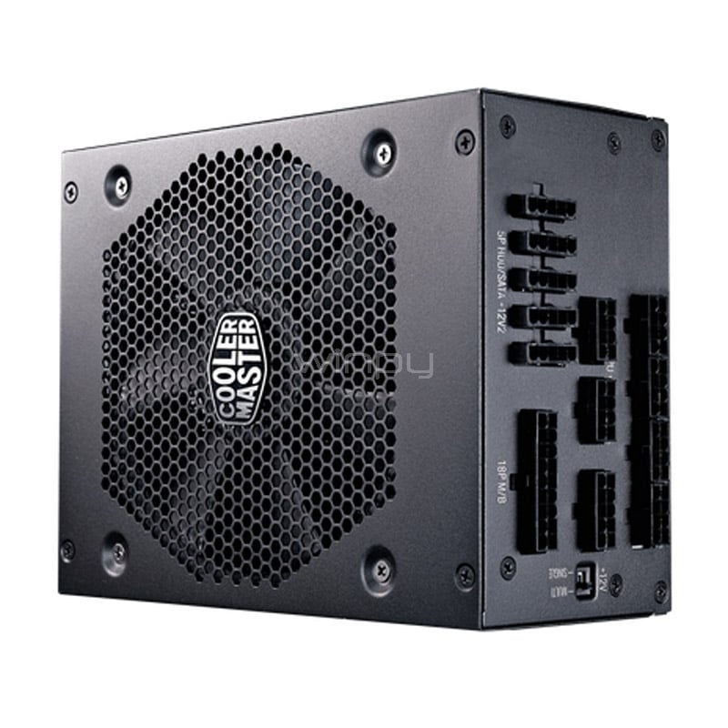 Fuente de Poder Coolermaster V1000 Platinum de 1000 Watts (Certificada 80+ Platino, Modular, ATX)
