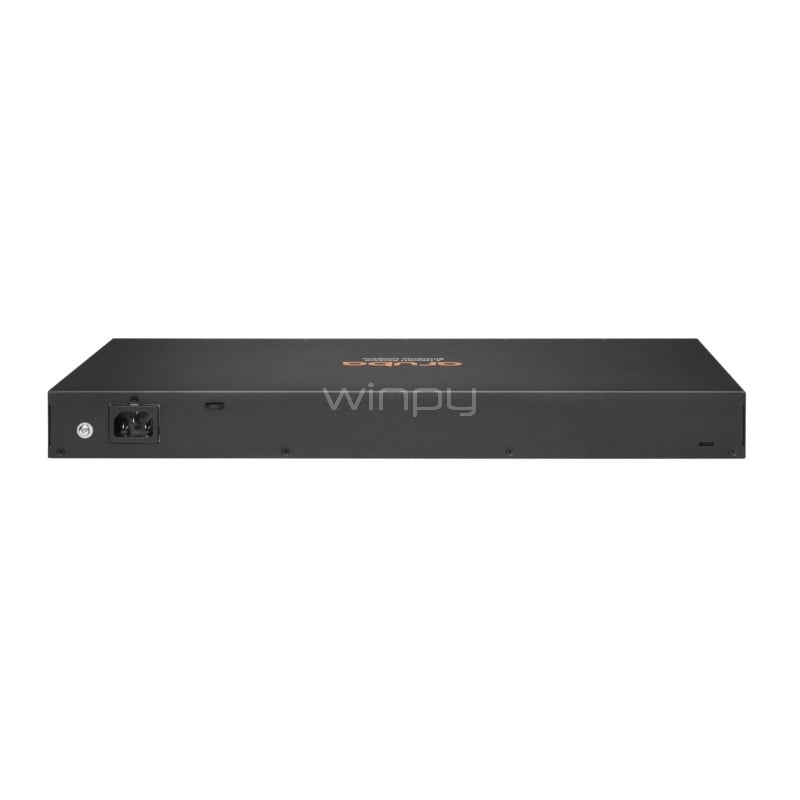 Switch Aruba 6100 de 48 Puertos (176 Gbps, Clase 4 PoE, SFP+, 370 W)