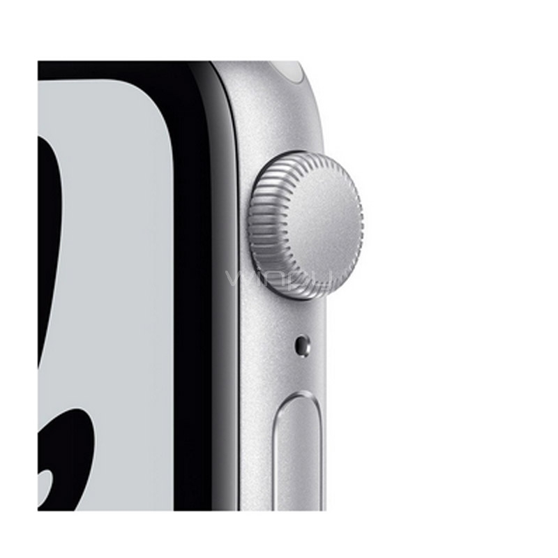 Apple Watch Nike+ SE de 40 mm (GPS, Correa Nike Sport, Platino/Negro)