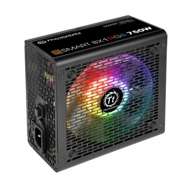 Fuente de Poder Thermaltake Smart BX1 de 750W (Certificada 80+ Bronze, RGB, ATX)