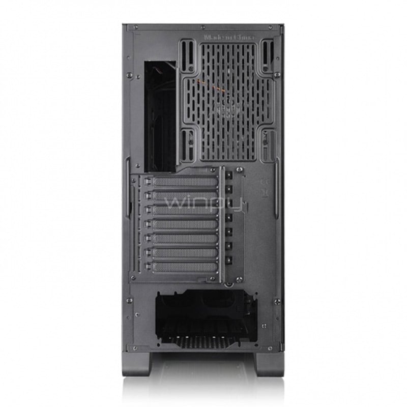 Gabinete Thermaltake S300 (ATX, Vidrio Templado, Negro)