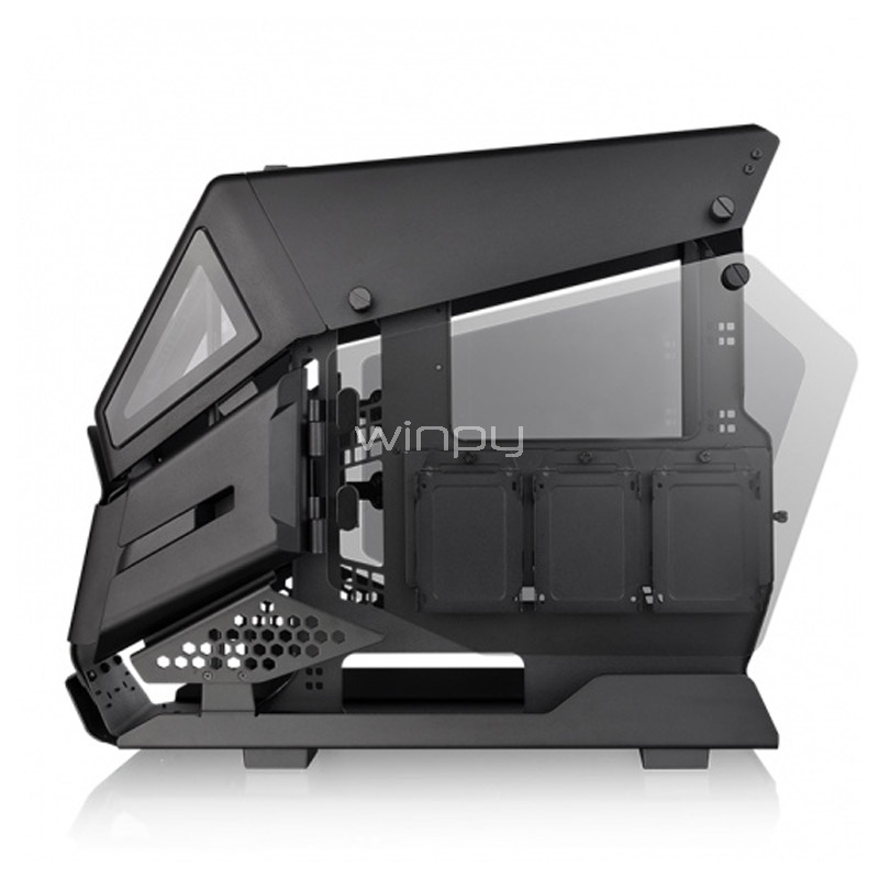 Gabinete Thermaltake AH T200 (micro ATX, Vidrio Templado x2, RGB, Negro)